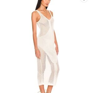 Tularosa Azalea Maxi Dress in Ivory